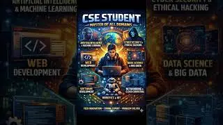 🚀 CSE Student 🔥 Master of All Tech Domains | AI &bull; Cyber &bull; Web &bull; Cloud 💻