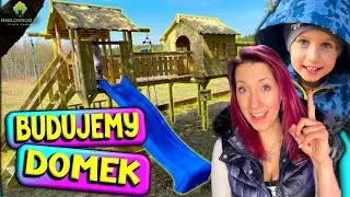 ZBUDOWALIŚMY DREWNIANY DOMEK 🏠 Reakcja Mikołaja! Vlog Marivo #17