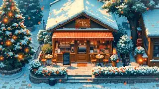 Winter&rsquo;s Quiet Descent 🎄 Christmas Lofi   with Cabin Cafe ☕  [ Chill - Sleep - Study ]