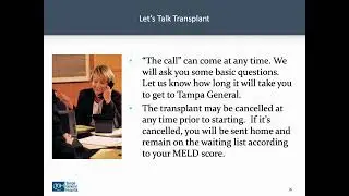 Pre-Liver Transplant Education