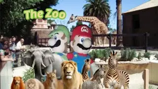 Mario and Luigi go to the Zoo