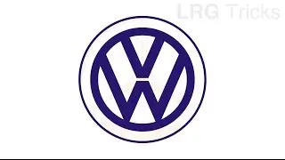 CorelDRAW Graphics Tutorial Technique & Tips for advance users by LRG Tricks  for Volkswagen logo
