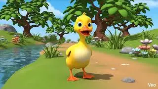 Five Little Ducks 🦆 | Fun Counting Nursery Rhyme for Babies & Toddlers