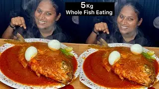 5 Kg Whole Fish, Boiled Eggs Eating Challenge | Video 169