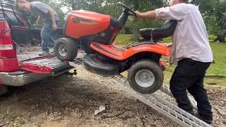 $300 Ariens mower flip