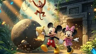 Mickey & Minnie Jungle Treasure Map Adventure | Fun kids story 