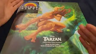 Disney's Tarzan Soundtrack Vinyl Unboxing