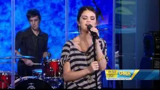Selena Gomez & The Scene on Good Morning America 2010 09 23