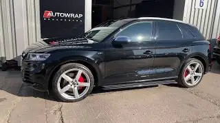 Vehicle Wrapping in Manchester - Audi SQ5 De-Chrome