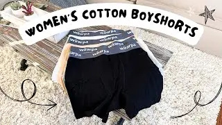 Women's Cotton Boxer Briefs Underwear Boy Shorts