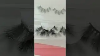 New Thin Band Vegan Faux Mink Lashes Wholesale Custom Vegan Eyelashes Start Lash Business #lashes