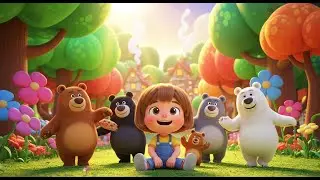 Days of the Week with Dancing Bears | Fun Nursery Rhymes and Kids Songs Collection