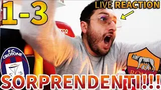 SORPRENDENTI!!! Crotone-Roma 1-3 [LIVE REACTION]