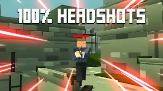 4 Minutes of Satisfying Headshot Clips | Krunker