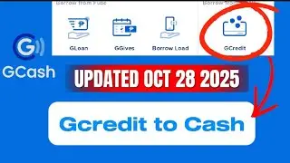 Updated!! Gcredit to Cash new way to convert gcredit balance to  cash #gcredit #gcash 