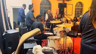Chris Holmes on Drums with George Dean and The Gospel Four 🔥🔥🔥