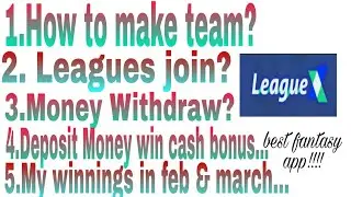 League X App The Best Fantasy App to earn money...