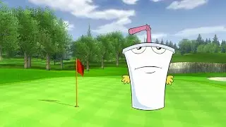 Golfing and fighting and driving, oh my! - Aqua Teen Hunger Force Zombie Ninja Pro-Am