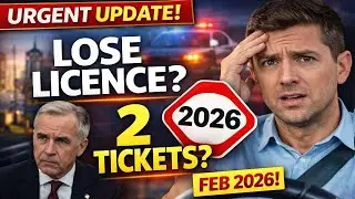 URGENT: Canada Drivers Can Lose Licence After Just 2 Tickets &mdash; New Rules Feb 2026!