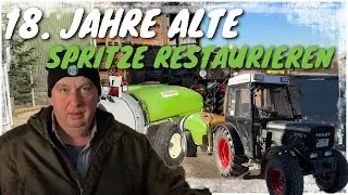 Obsthof Raddatz - 18. JAHRE ALTE SPRITZE RESTAURIERT I MUNCKHOF I ROST ohne ENDE!