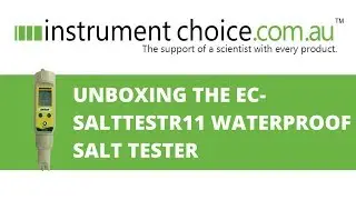 Распаковка водонепроницаемого солемера EC-SaltTestr11