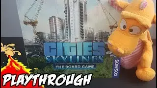 Cities: Skylines – The Board Game - Solo Playthrough