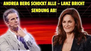 Unfassbarer TV-Eklat: Andrea Berg verl&auml;sst nach heftiger Konfrontation die Markus-Lanz-Show!