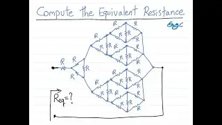 Thevenin Equivalent resistance using symmetry in circuit