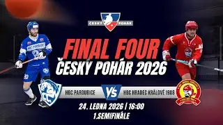 Livestream | Česk&yacute; poh&aacute;r I HBC Pardubice vs. HBC Hradec Kr&aacute;lov&eacute; | Semifin&aacute;le I.