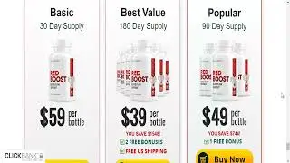 RED BOOST Review || RED BOOST ED Supplement Review || RED BOOST Reviews