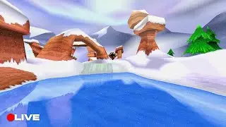 The most extreme challenge! WR Attempts Blizzard Bluff CTR