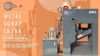 Introducing the SNMT RAPTOR 60: Compact Scrap Metal Shearing Machine for Small Dealers!