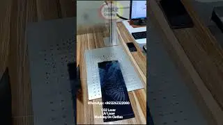 Jeans Fabric Textile Engraving Marking.