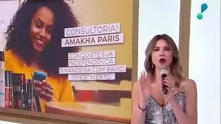 Amakha Paris no Programa SuperPop -  Luciana Gimenez
