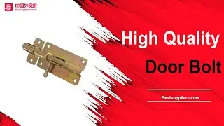 Secure Your Space with Our Door Bolt - Product Demonstration Video