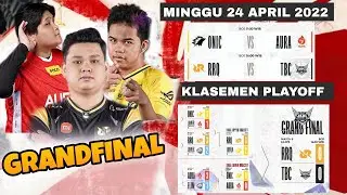 KLASEMEN & JADWAL GRANDFINAL MPL ID SEASON 9 HARI INI MINGGU