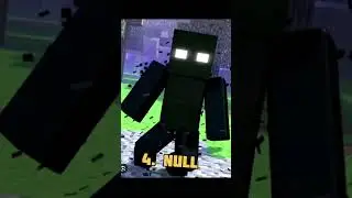 TOP 5 MOST POWERFUL ENTITY IN MINECRAFT #subscribe #shorts #entity #tending #viralshort