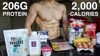 Full Day of Eating for Fat Loss & Muscle Gain | High Protein Low Calorie Meals...