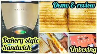 Sandwich Maker Demo & Review|Beginners Guide|Tamil|how to make grill toast sandwich #sandwich #toast