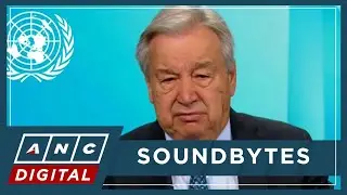 UN Secretary-General Guterres urges world leaders to prioritize people, planet over war | ANC