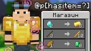 Параметр селектора hasitem в Minecraft Bedrock Edition | Броня с эффектами | Магазин за предметы