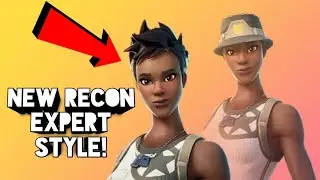 New Fortnite Recon Expert Style With No Hat! (Fortnite Battle Royal)