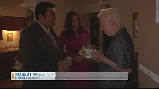 COFFEE MUG DELIVERY: KETK Today anchors visit Lindale Viewer