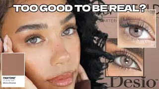 Trying the Most Luxurious Brown Lenses | Desio Mocha Mousse: Review, Try-On & Honest Thoughts