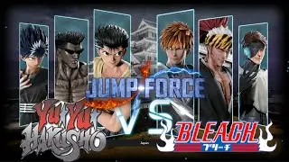 Jump Force Yu Yu Hakusho Vs Bleach