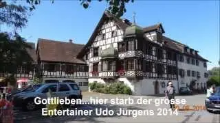 Udo J&uuml;rgens Todesort in Gottlieben CH
