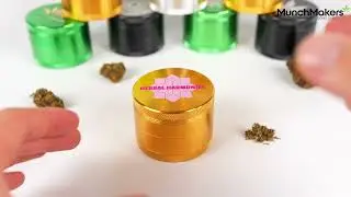 Custom 4-Piece Aluminum Grinder - MunchMakers