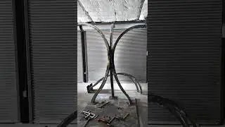 3 of 5 branches on this sound sculpture now standing - Kevin Caron