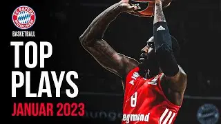 Top 5 Plays Januar | Blockparty und Corey von der Mittellinie | FC Bayern Basketball