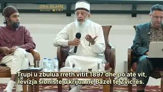 Nj&euml; Shpjegim Eskatologjik i Imran Nazar Hosein p&euml;r Zanafill&euml;n e Izraelit Sionist/Seminar - Malajzi
